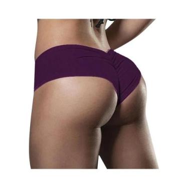 Imagem de Shorts Esportivos Femininos De Cintura Alta Em Spandex, Mini Skinny El