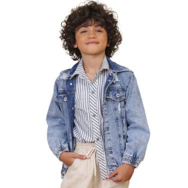 Imagem de Jaqueta Juvenil Look Jeans Vintage Jeans, 6