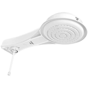 Imagem de Chuveiro elétrico de parede Fame Elegance Eletrônica branco 6800W 220V