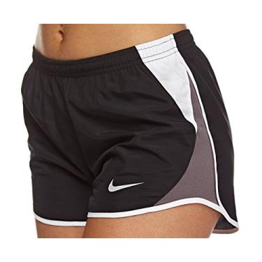 Imagem de NIKE Women's Dry 10K Running Shorts, Black/White/Dark Grey/Wolf Grey, Medium