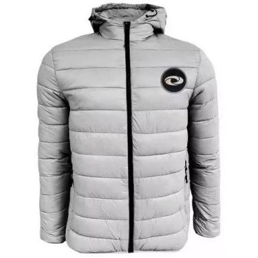 Imagem de Jaqueta Puffer The Realm Logo, Preto, GG