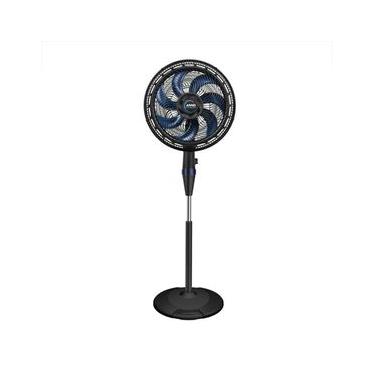 Imagem de Ventilador de Coluna Arno X-Treme 7 150W 40cm 7 Pás Preto com Azul VE7C 220V
