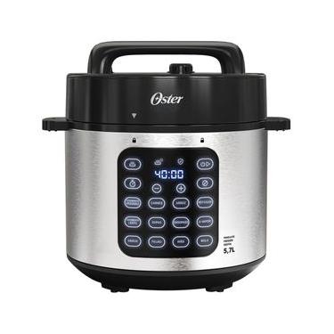 Imagem de Panela de Pressão Elétrica Digital Oster OPAN930-127 5,7L com Painel Touch 110V