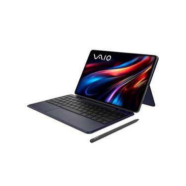 Imagem de Tablet Vaio TL12 12.6" Amoled 256GB 8GB Ram 5G com Teclado e Caneta Preto Vaio