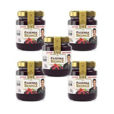 Imagem de Combo Geleia de Frutas Vermelhas - 5 unid - Fazenda Sedrez