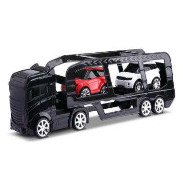 Imagem de Caminhão Cegonheira Cegonha Top Motors C/ 2 Carrinhos - Omg - OMG KIDS