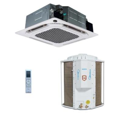 Imagem de Ar-condicionado Split Cassete Midea 36.000 BTUS Inverter 4 Vias Frio W