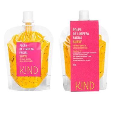 Imagem de Polpa De Limpeza Facial Esfoliante - Suave - Kind Beauty, 80g