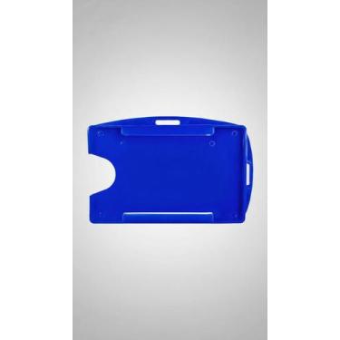 Imagem de Porta Crachá Universal Azul 100 Unidades - Congratulations Store