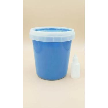 Imagem de Borracha Silicone Azul Alta Flexibilidade 500g - Congratulations Store