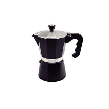 Imagem de Cafeteira Expresso Italiana 61768020 Preparação de Café Alumínio Cabo em Nylon Preto Tramontina