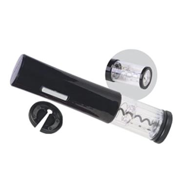 Imagem de Abridor de Vinho Eletrico Saca Rolha Polipropileno Preto 23 cm Pilha