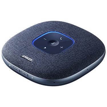 Imagem de Anker PowerConf S3 Bluetooth viva-voz com 6 microfones, captação de voz melhorada, tempo de chamada 24H, controle de aplicativo, Bluetooth 5, USB C, alto-falante de conferência compatível