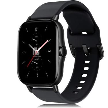 Imagem de Pulseiras NSmart_store compatível com Amazfit GTR 42MM / GTS/GTS 2 / GTS 2e / GTS 2 mini/GTS 3 (Preto v2)