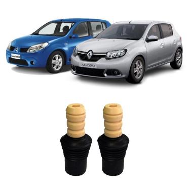 Imagem de Kit Batente Coifa Suspensão Dianteira Sandero 2008 2009 2010