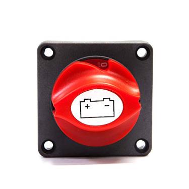 Imagem de Interruptor de bateria para barco marítimo RV ATV Veículo 6V 12V 48V 60V Desconexão da bateria Interruptor isolador mestre para serviço pesado à prova d'água Corte Desligamento Desconexão