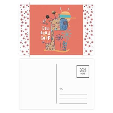 Imagem de Girafa desenho animado, luz do sol, vermelho, Natal, flor de Natal, cartão postal de bênção