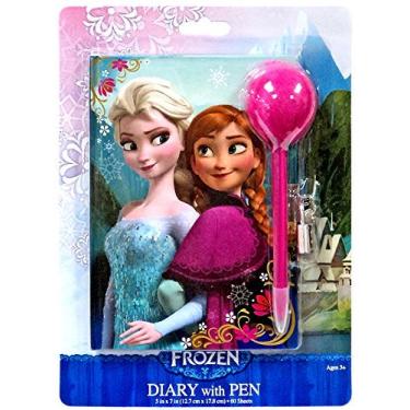 Imagem de Disney Frozen Diary & Pen Set Anna & Elsa