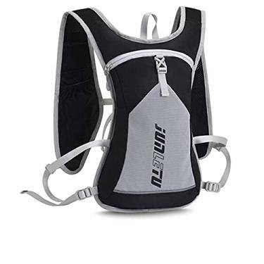Imagem de Mochila de hidratação para corrida em trilha, mochila de corrida, mochila de ciclismo, maratona portátil, ultraleve para caminhadas 5L