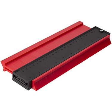 Imagem de Régua de medição de calibre de contorno duplicador de perfil, contorno da régua, duplicador de perfil de plástico irregular, duplicador de forma de medidor de calibre para ferramenta