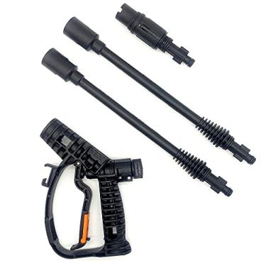 Imagem de Kit Pistola Gatilho com Extensor Baioneta e Bico Leque para Lavajato Jacto J6000