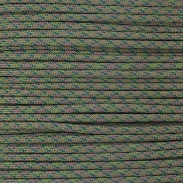 Imagem de Corda de paraquedas 550 tipo III 7 fios de 4 mm de diâmetro – cabo de sobrevivência de resistência à tração de 250 kg (30 m, terra molhada, enrolador)