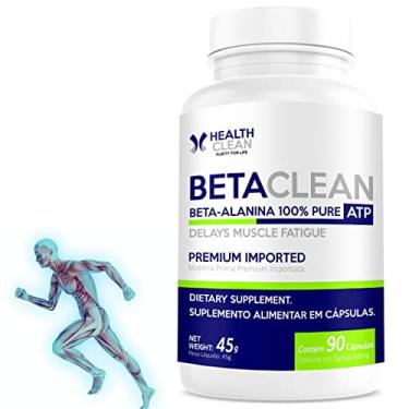 Imagem de Beta Alanina BetaClean 100% Pure 90 Cápsulas - Health Clean…