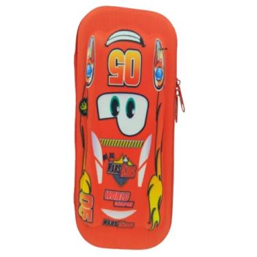 Imagem de Estojo para Lapis infantil Resistente à Água, Artigo Escolar Carro 3d Alto relevo (Vermelho)