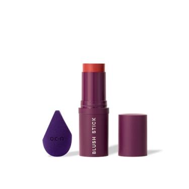 Imagem de Kit Blush Stick Berry Kiss + Esponja de Maquiagem Sister Blend Roxa Océane Purple (2 Produtos)