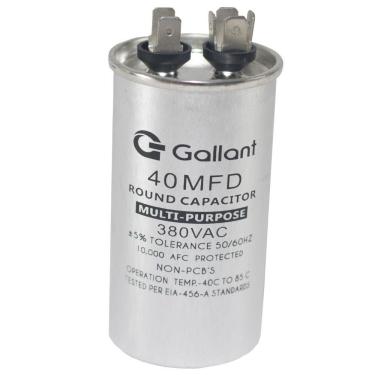 Imagem de Capacitor CBB65 Gallant 40MF +-5% 380 VAC GCP40S00A-IX380