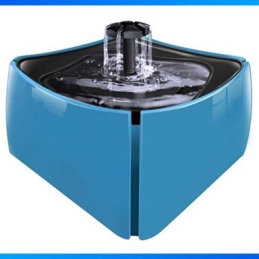 Imagem de Bebedouro Fonte com 3 Opções De Jatos-Para Animais de 1,8L - Mec Pet, 