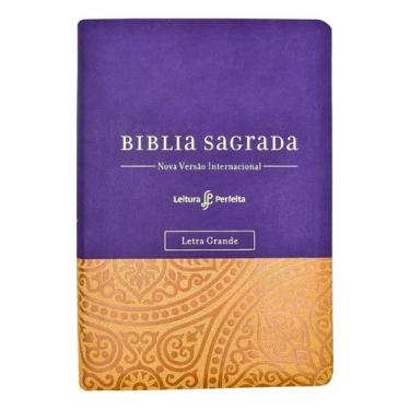 Imagem de Bíblia Sagrada NVI - Capa Roxa - Letra Grande - THOMAS NELSON, Sortido