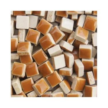 Imagem de Azulejos De Cerâmica DIY Coloridos 100g Ornamentos De Espelho De Vidro