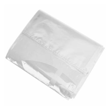 Imagem de Tenda de toldo de para-sol paredes laterais de substituição de superfície dossel à prova de chuva cobertura superior cobertura superior abrigo de guarda-sol (cor: branco único lado)