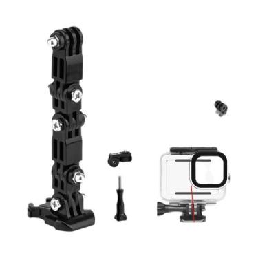 Imagem de Kit De Montagem Para Queixo De Capacete De Motocicleta Para Câmeras Go