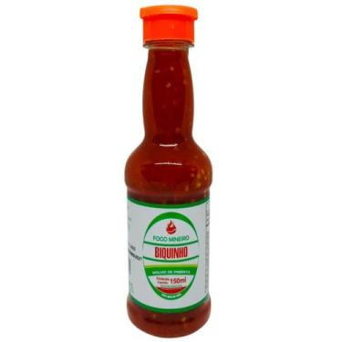 Imagem de Molho de Pimenta Biquinho 150ml - Fogo Mineiro - Pimenta Fogo Mineiro