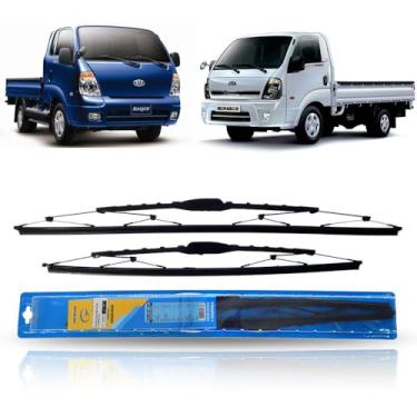 Imagem de Palheta Limpador Parabrisa (Par) Bongo K2500 2005 2006 2007 08 09 10 11 12 13 14 15 16 17 18 19