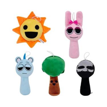 Imagem de Boneco De Pelúcia Infantil Sprunki, Brinquedo De Jogo, Almofada, Prese