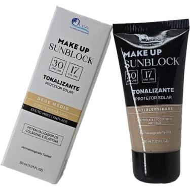 Imagem de Protetor Solar Tonalizante Facial FPS30 Bege Medio 30ml - Olya Cosmeti