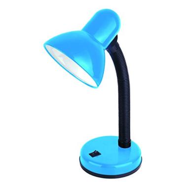 Imagem de Luminaria Mesa E27 Taschibra TLM 04 Azul 40.0 Produzido em plástico com soquete de porcelana