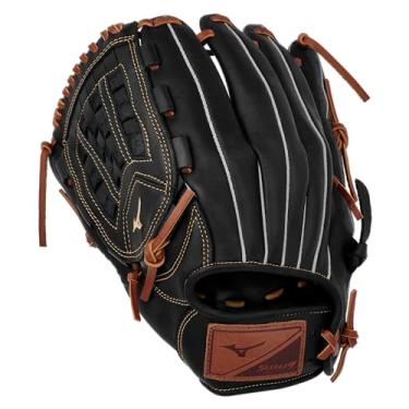 Imagem de Mizuno Luva de beisebol GSN1200 Select 9 Pitcher 30,5 cm, mão esquerda, preto