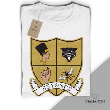 Imagem de Camiseta Beyonce camisa e baby look MALHA COM - loja dinka, G