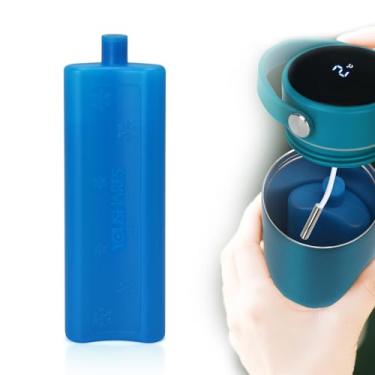 Imagem de YOUSHARES Bolsa de gelo para refrigerador de insulina, caixa de gelo aprovada pela TSA para injeções, mantém a garrafa de insulina resfriada 24h para suprimentos para diabéticos (1 peça)