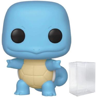 Imagem de Figura Pokémon Squirtle Pop! Vinil de 9,5 cm com protetor de caixa - P