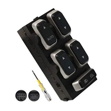 Imagem de Beneges Master Power Window Switch Compatível com 2003-2009 Lincoln Town Car Front Left Driver Side Window Control Switch 5W1Z-14529BA