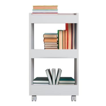 Imagem de Carrinho Com Rodinhas Armario Cozinha Buffet Multiuso