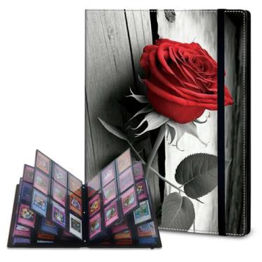 Imagem de Fichário de cartas colecionáveis Rossy de 9 bolsos para 540 cartas Red