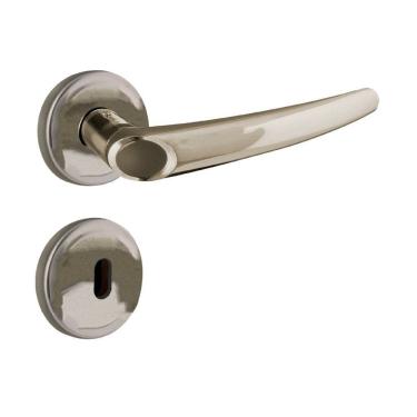 Imagem de Fechadura Interna Roseta 4cm Latonado Joy Aliança