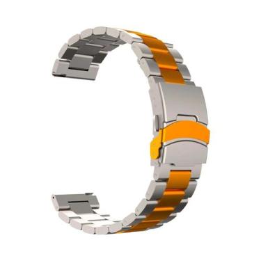Imagem de Pulseira De Aço Inoxidável Luxuosa De 22mm Para Huawei Watch GT6 pro G
