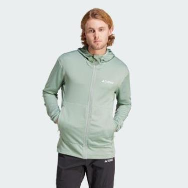 Imagem de Jaqueta Adidas Capuz Terrex Fleece Leve Experior Masculina-Masculino